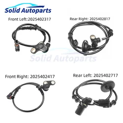 2025402317 2025402417 2025402717 2025402817 4PCS Front/Rear Axle ABS Wheel Speed Sensor For Mercedes-Benz C-CLASS W202 C208