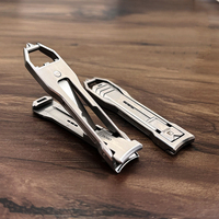 EDC 420 steel Cricket nail clipper Nail clipper ultra-thin sharp anti-splash portable nail clippers