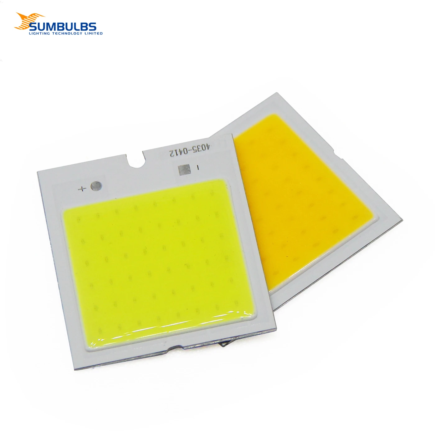 SUMBULBS Manufacturer LED Light Source 40x35mm DC 12V 6W COB Board Warm Cold White Bulb for DIY Fashion Night Car Indoor Lamp