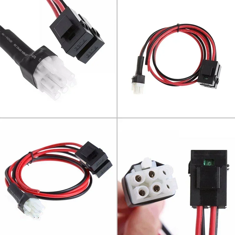 Cable de alimentación CC de 6 pines 30Amp para Radio Kenwood TS-50s TS-60s TS-140 TS-440 TS-450 nuevo y de alta calidad nuevo