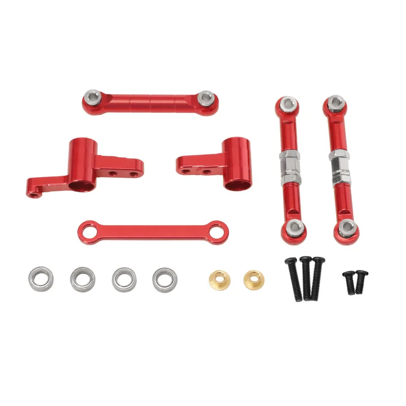 

Meijiaxin Aluminum Metal Steering Servo Linkage Rod Set For 14209 14210 Rc Car Upgrade Steering Assembly Replacement Parts