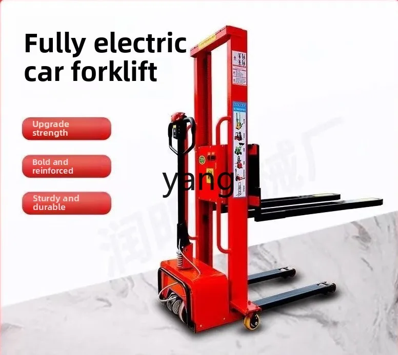 LTT all-electric truck-mounted forklift small portable lifting and unloading stack height handling artifact