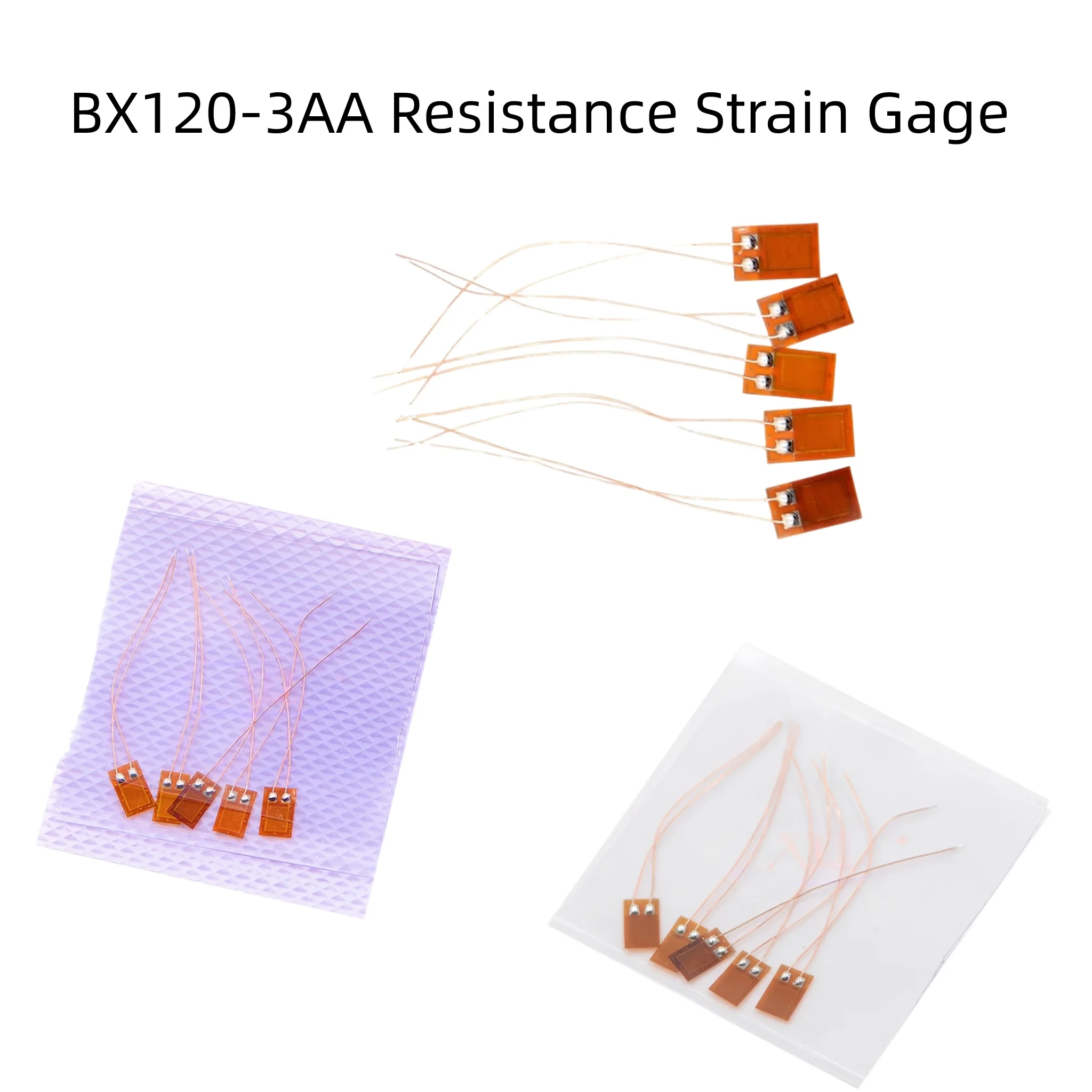 BX120-3AA Resistance Strain Gauge High Precision Strain Gage for Pressure Weighing Load Cell Sensor
