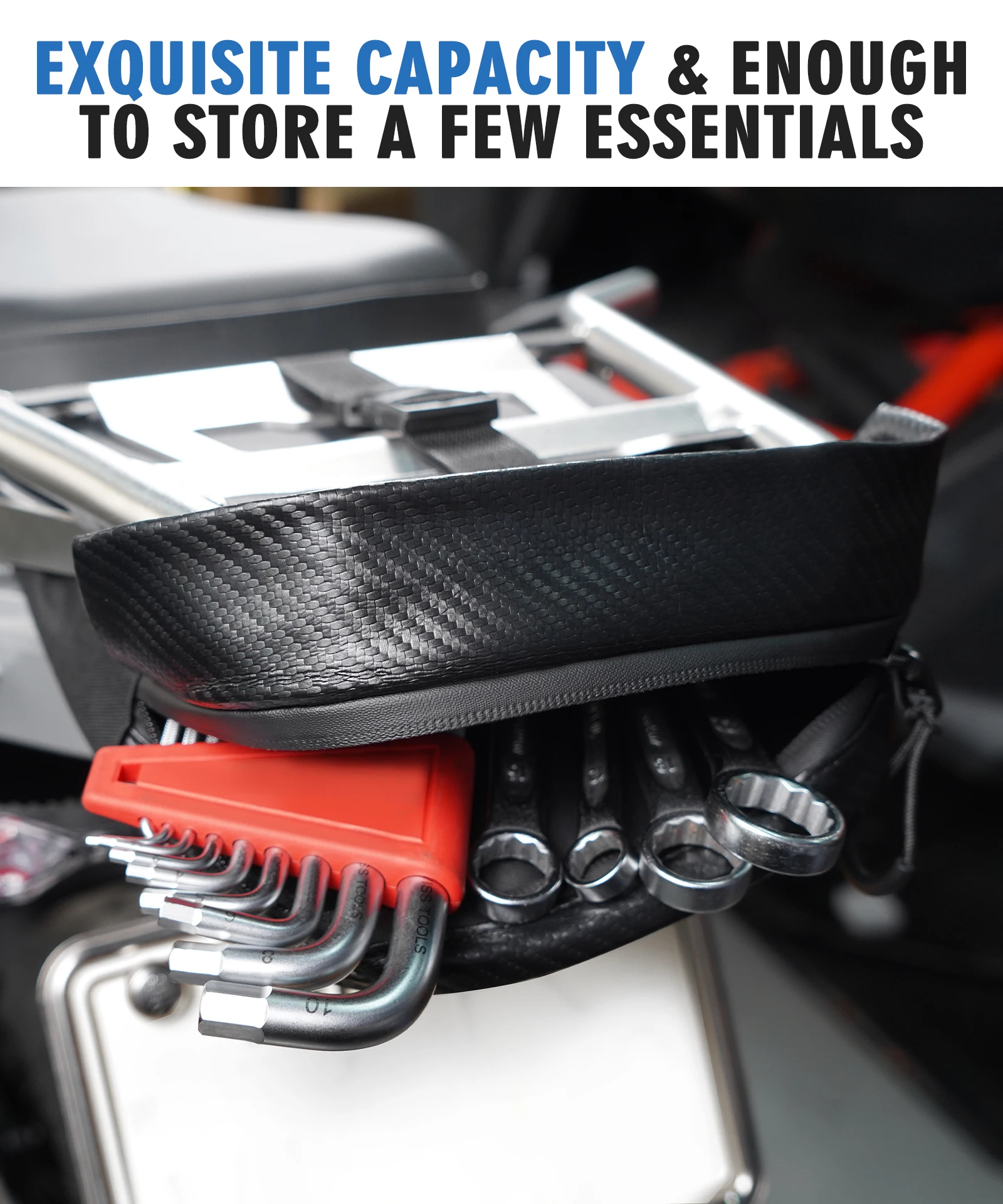 

For BMW R1250GS R1200GS Adventure 2019-2021 Motorcycle Tool Bag Storage Bag PVC Oxford Carbon Fiber Fabric R1200GS ADV 2014-2020