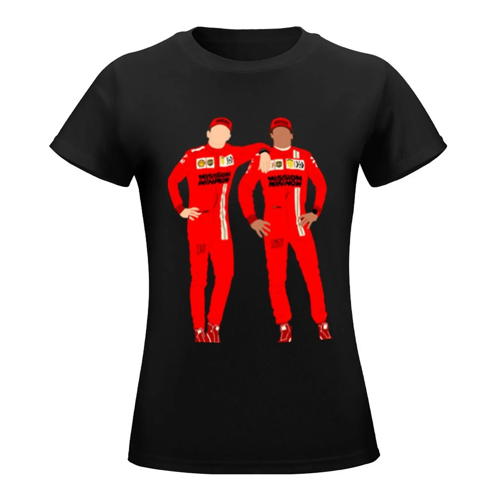 Charles Leclerc and Carlos Sainz Classic T-Shirt kawaii clothes hippie clothes cute clothes Women's clothing