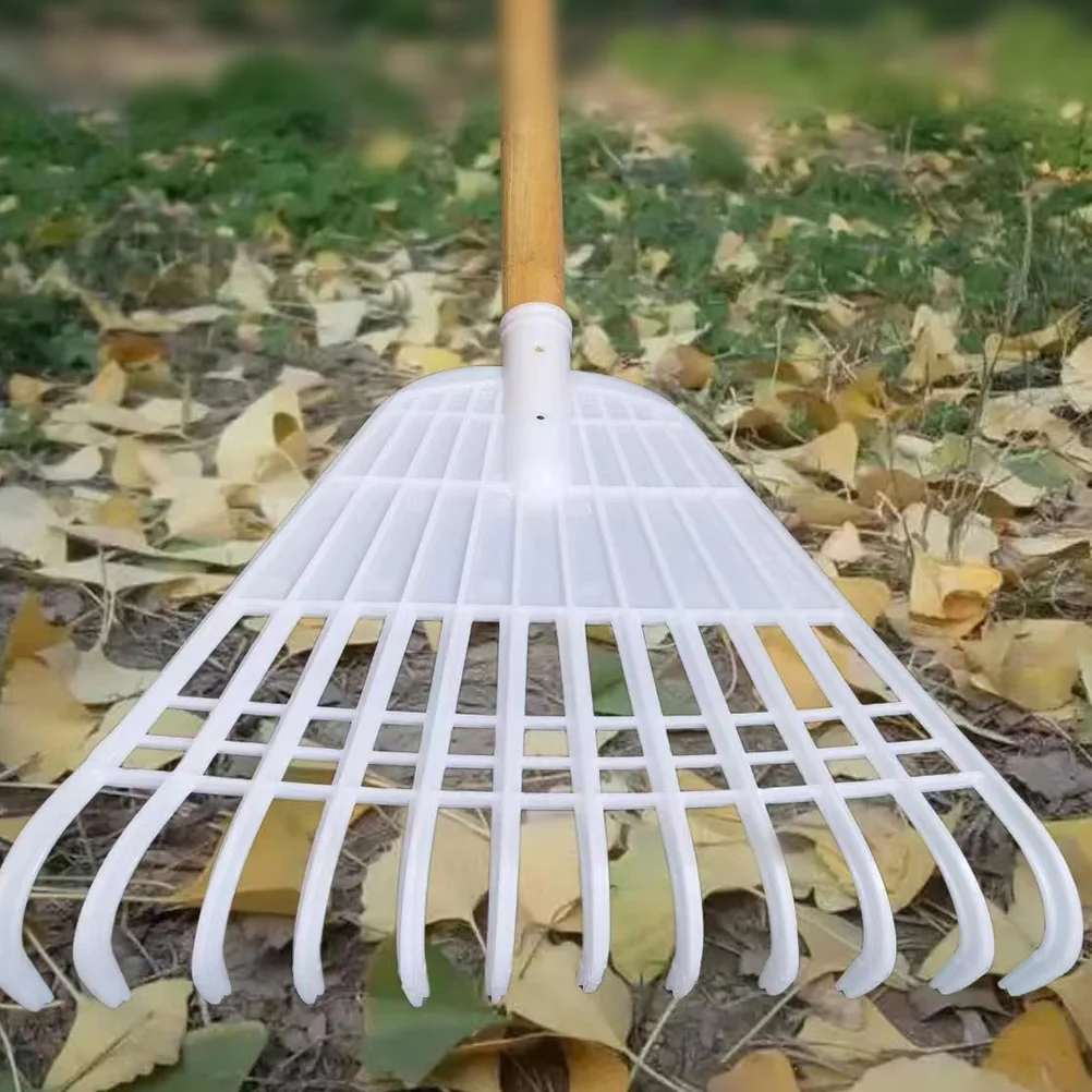 Ancinho de grama piscina solo ao ar livre edger leve quintal ancinhos para jardinagem capina de folhas