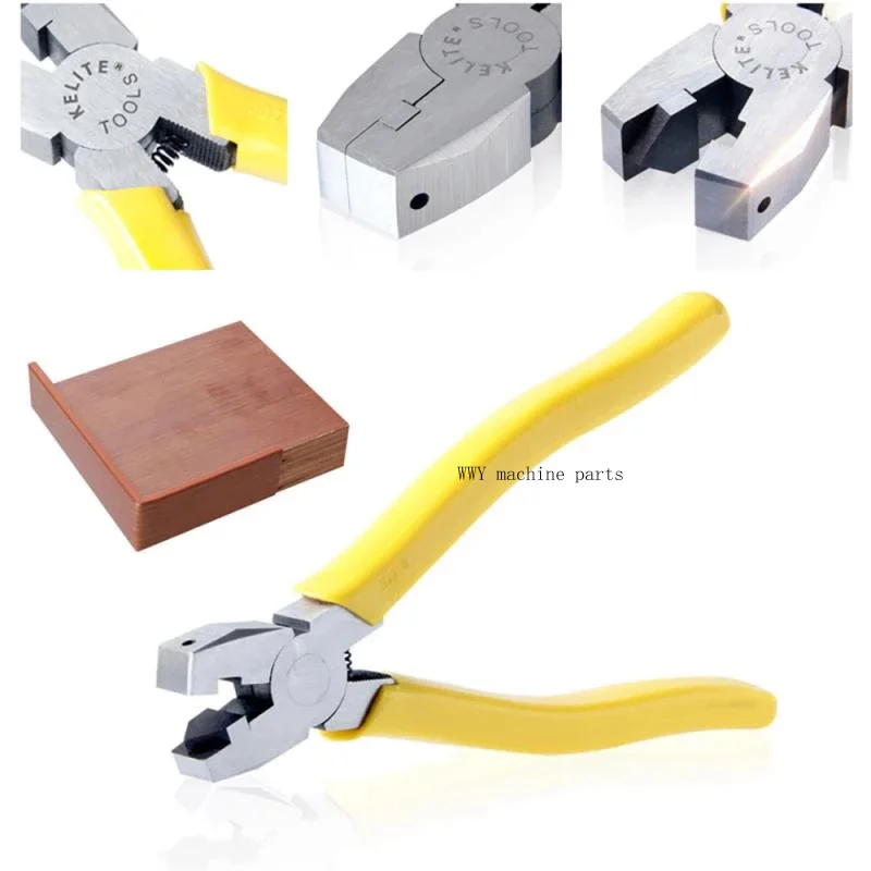 Imagem -03 - Alumínio Liga Quadro-folding Alicate V-groove Borda de Borda Ferramenta para Madeira Faça Você Mesmo Bending Quadros Cortador 90 Graus 1pc