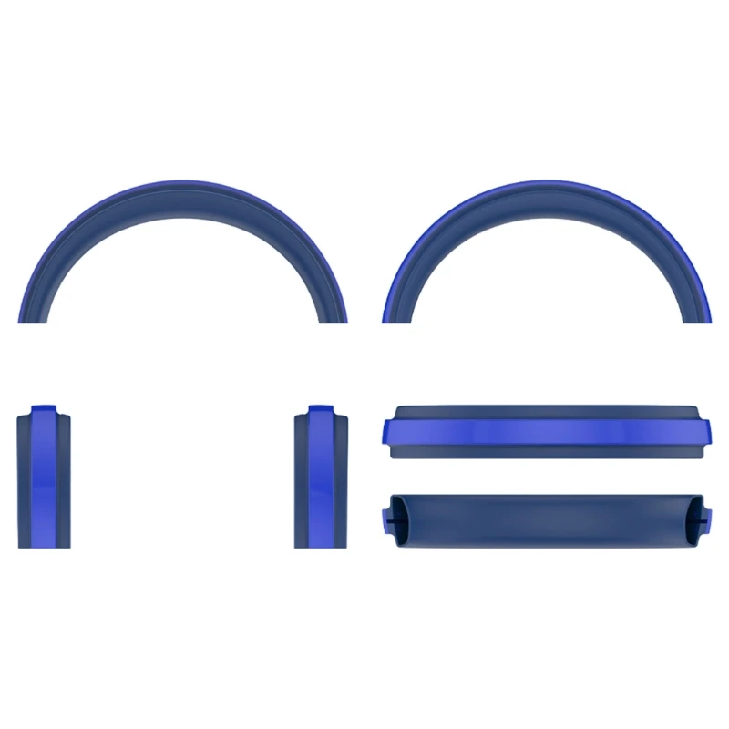 Custodia protettiva in silicone per cuffie Fascia per capelli Copertura comoda Vestibilità comoda, custodia igienica facile da