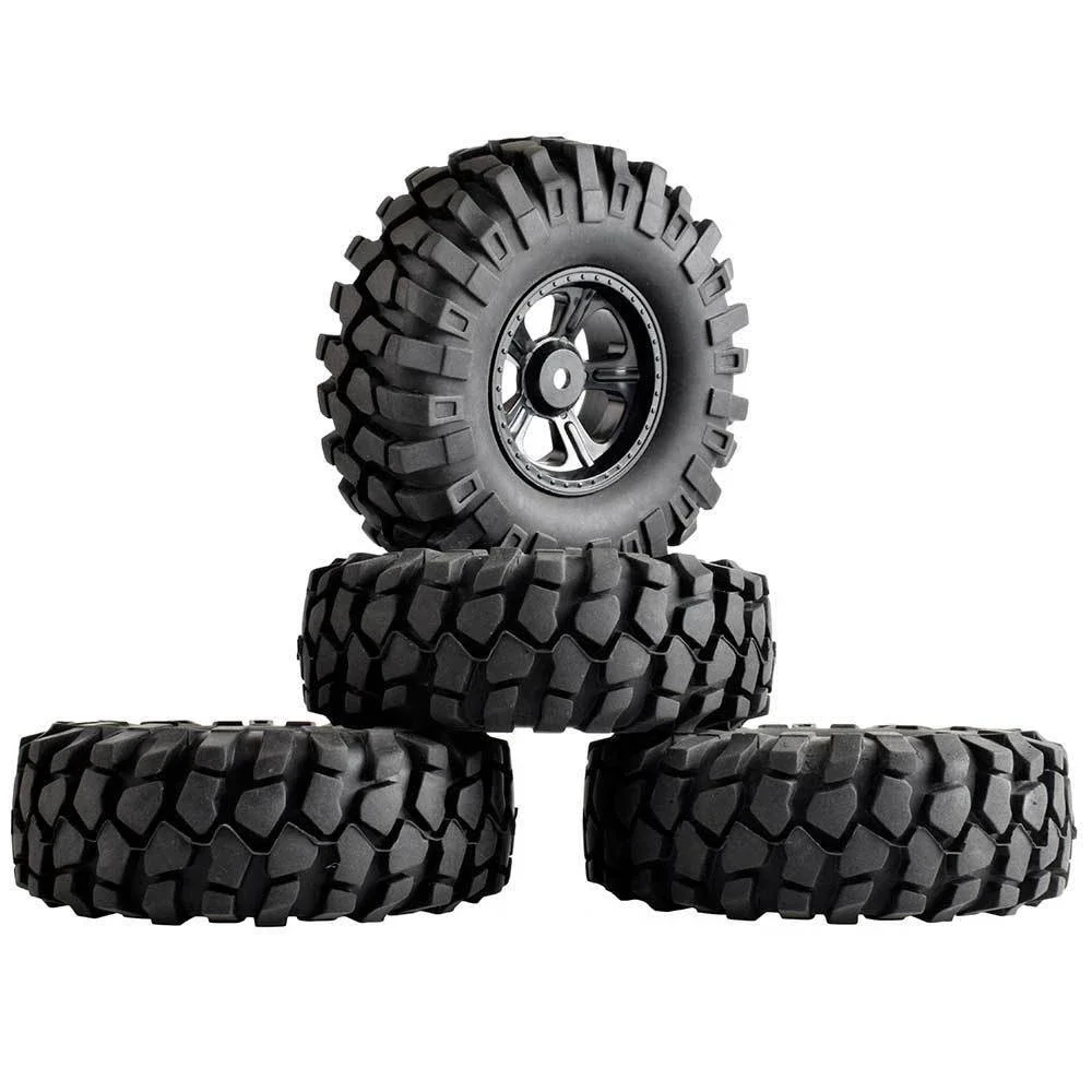 

RC Rim03-7006L Rubber Tires 108mm & Wheel sets RC 4WD Axial Rock Climbing