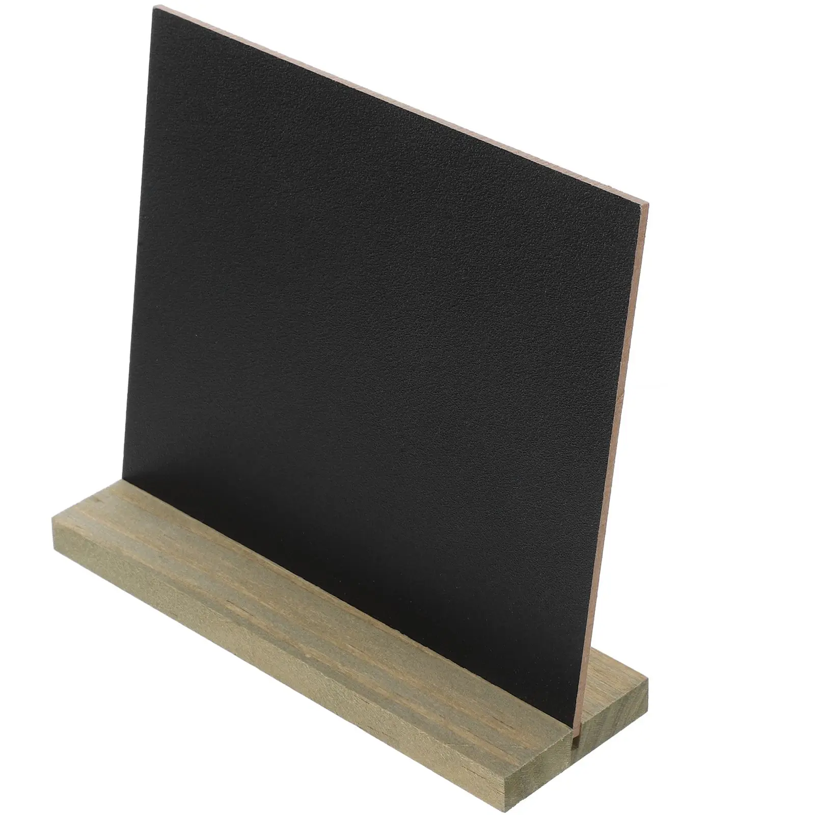 

10Pcs Wooden Price Tag Chalkboard Mini Tabletop Buffet Food Labels Signs Menu Banquet Reusable Stand Sturdy Kitchen Fruit Store