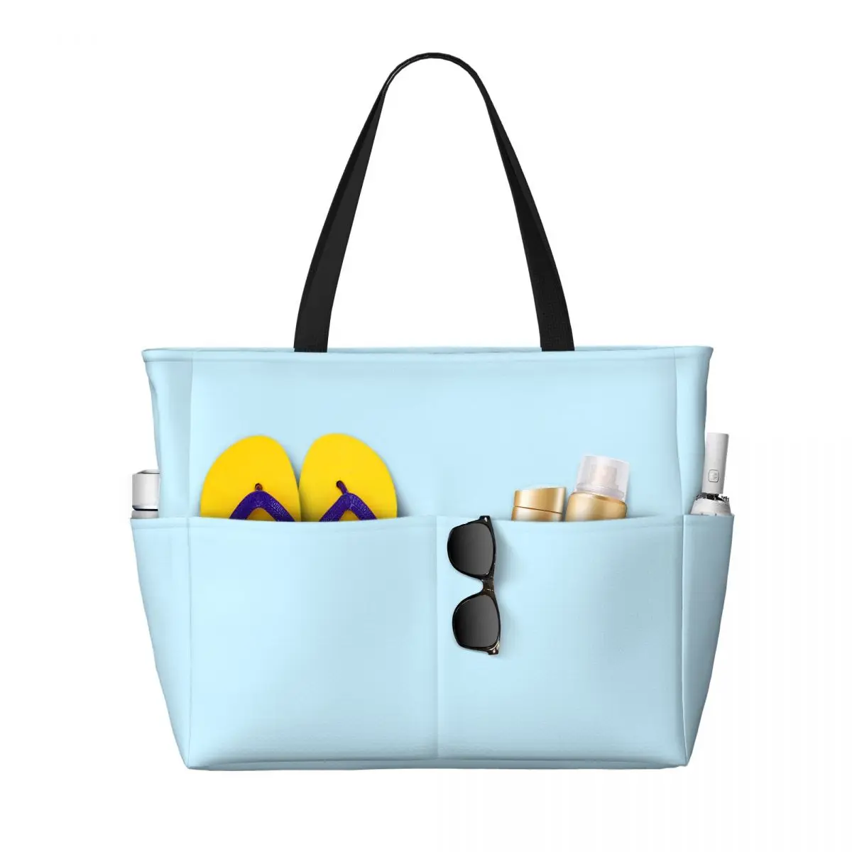 Labrador Sheriff Beach Tote Bag Sport Gym Yoga Duffle Large Tote Bag Women Travel Bag Fitness bag