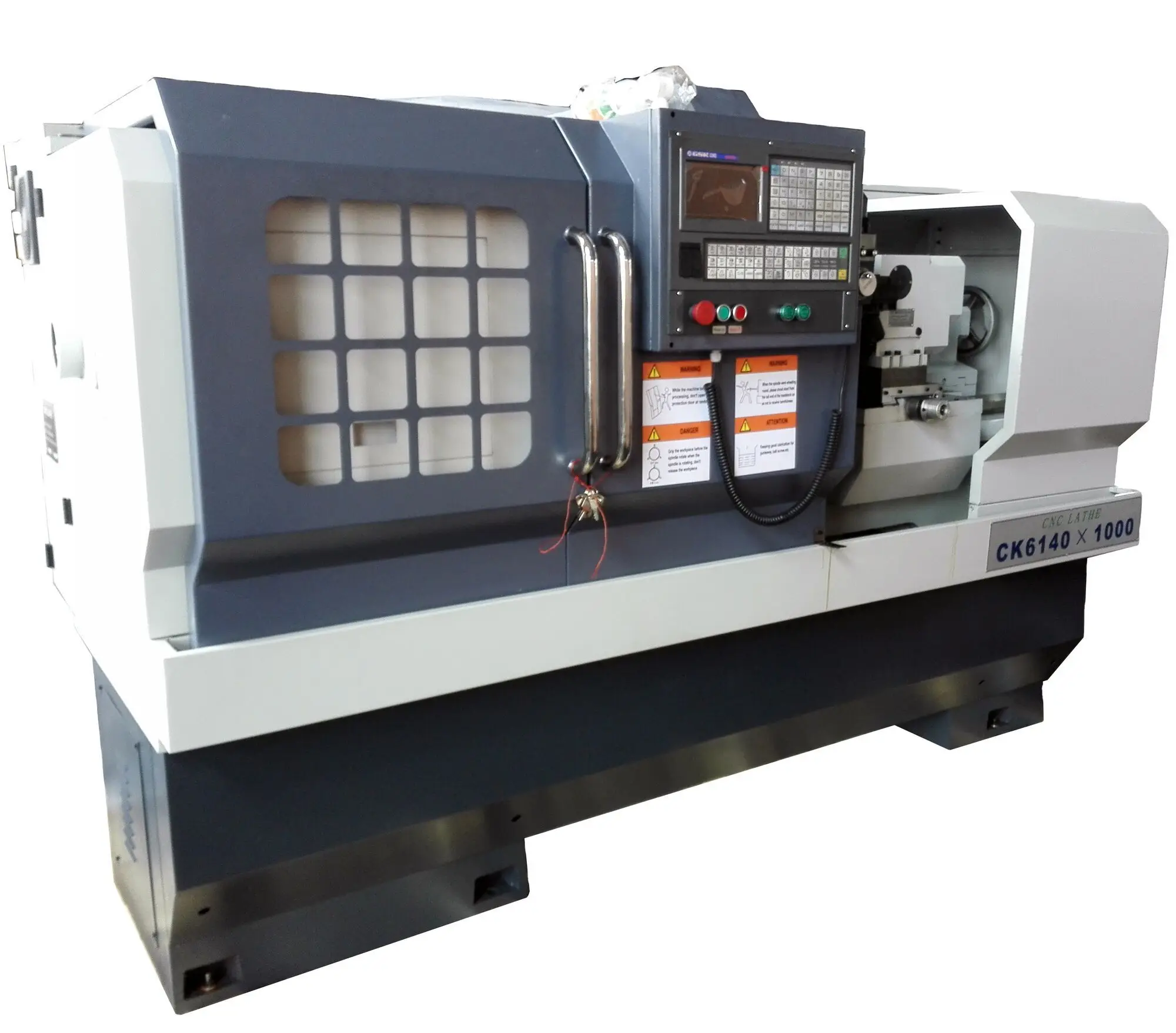 New CK6140 X1000 CNC Lathe Turning Center With 2 Axes Max Workpiece Length Other For Various Industries