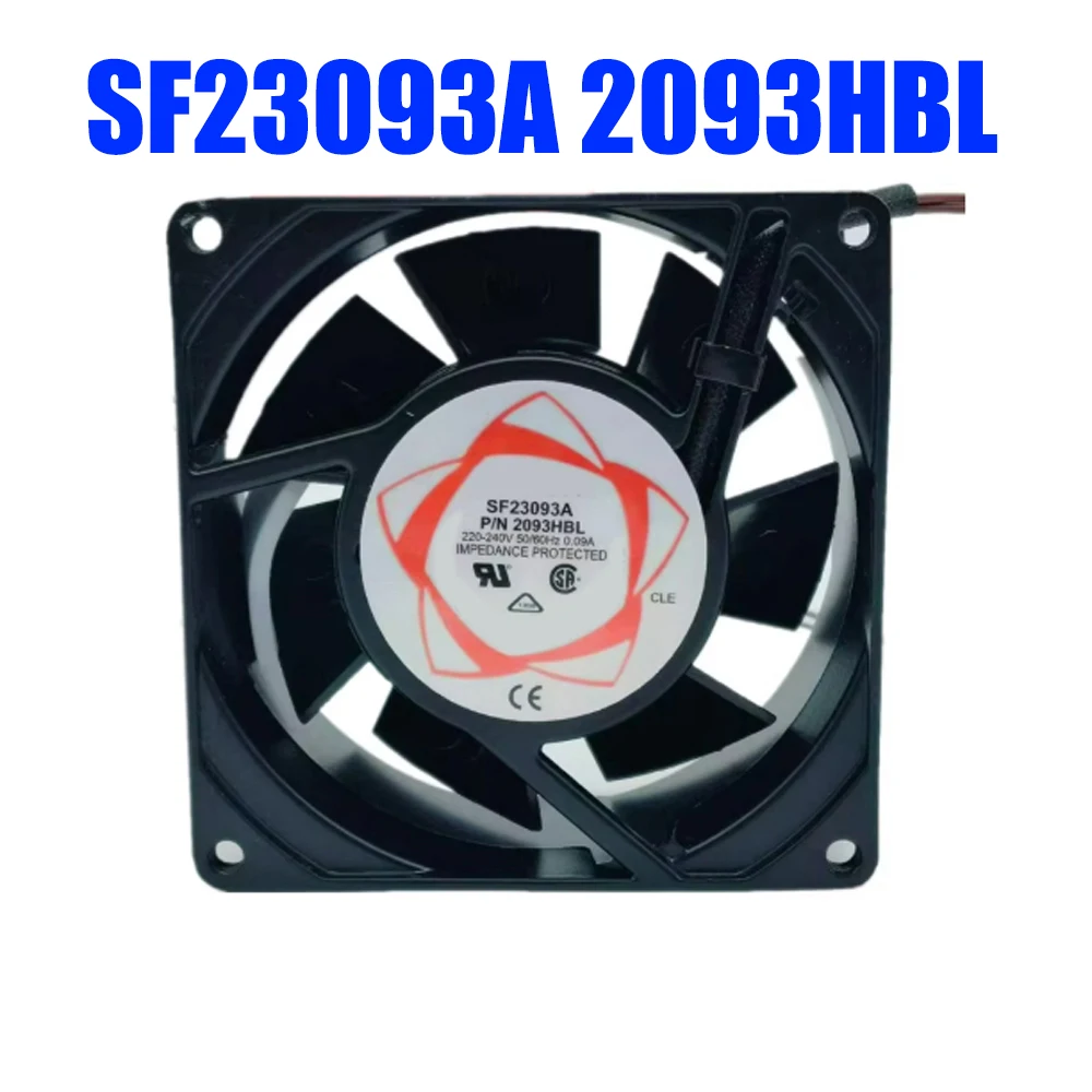 Cooling Fan For SUNON SF23093A 2093HBL 9238 220-240V 50/60Hz 0.09A 2Lines New