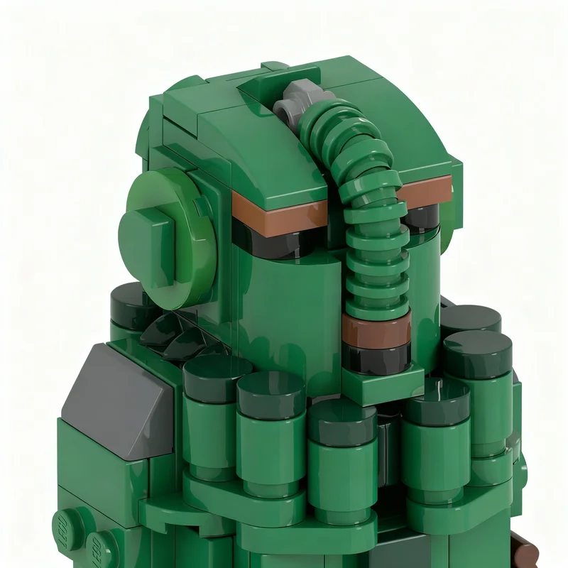 290pcs MOC Vogons Brickheadz Model Building Blocks Architecture Christmas Gifts DIY Assemble Creative Toys Brick Idea Education