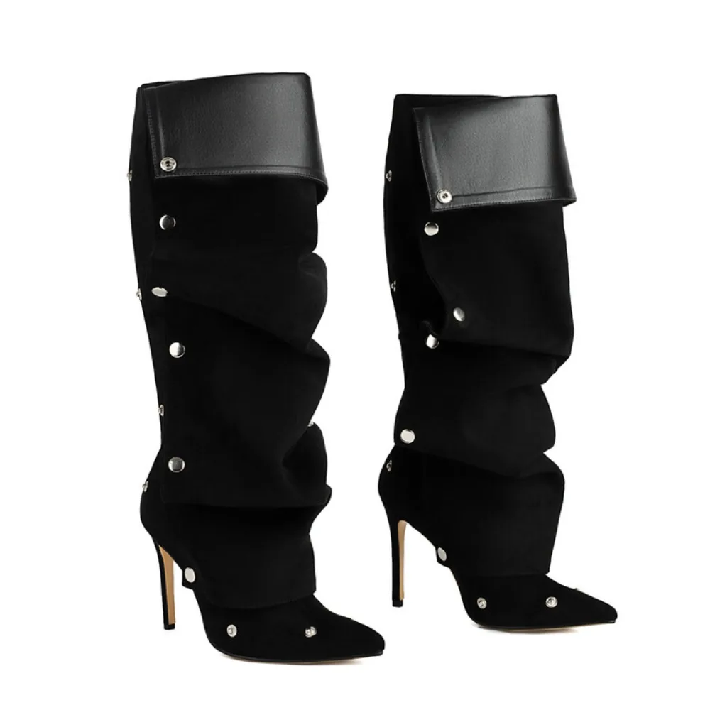 

BLXQPYT, новые модные женские пикантные сапоги до колена на высоком каблуке для девочек, обувь 908-83