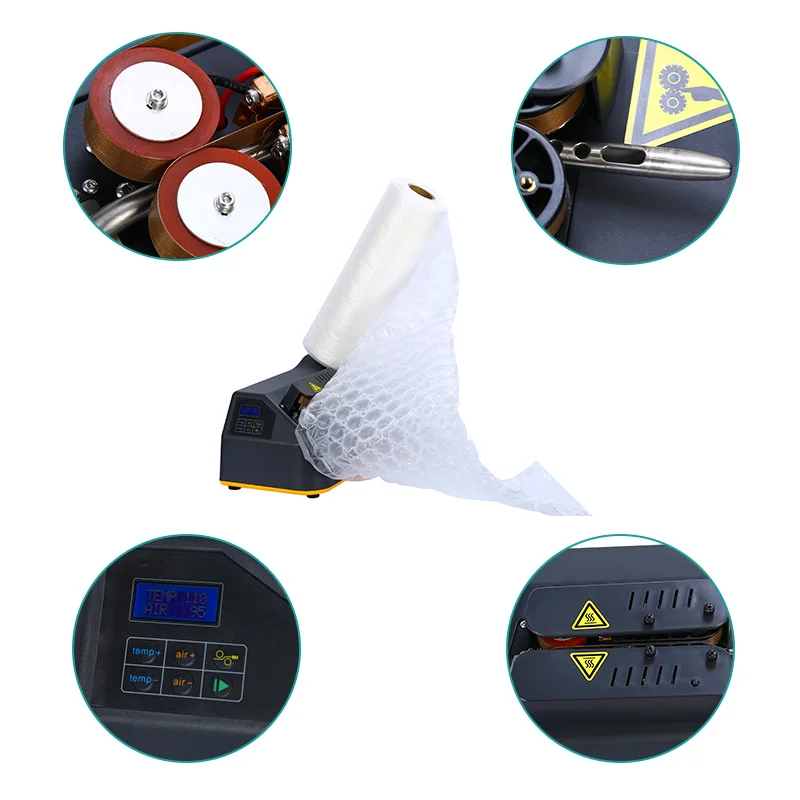 Factory Direct Supply Air Bubble Bag Packaging Cushion Machine for Hardware Store