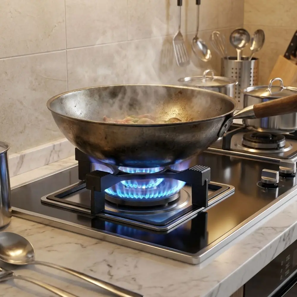 Anti-skid Gas Stove Stand 4 Claws Stable Wok Support Ring Anti-corrosive Cast Iron Rust Proof Gas Stove Bracket Kitchen Use