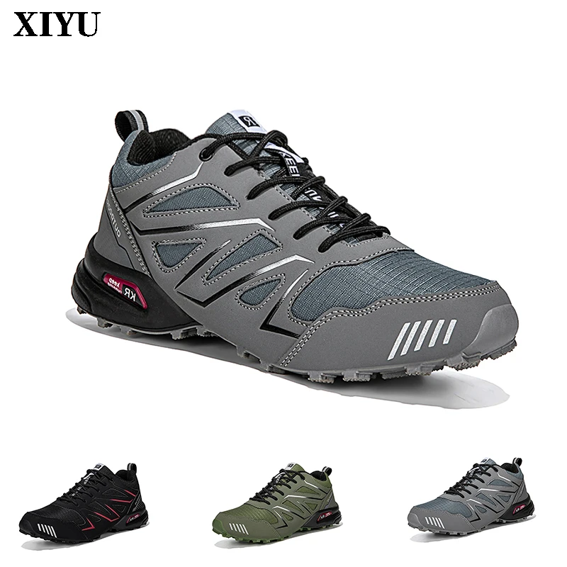 

XIYU 2026 Men's Outdoor Climbing Camping Hiking Shoes Waterproof and Slip-Resistant Hiking Sports Shoes Hunting Tactical Boots