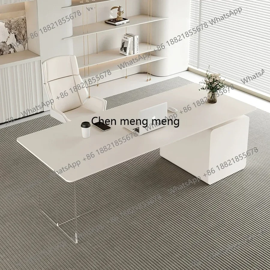 

Italian Designer Office Desks Popular Rectangular Office Desks Minimalist Reinforced Office Furniture Scrivanie Per Ufficio