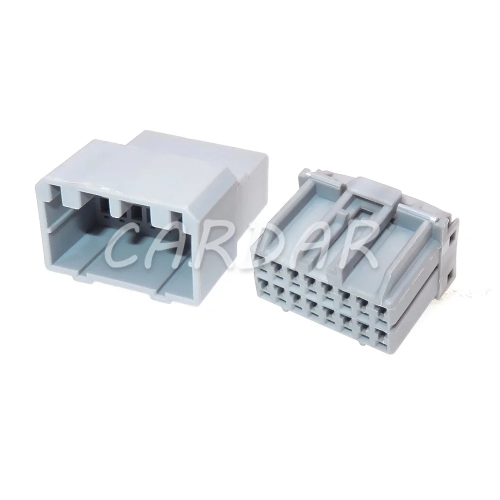 

1 Set 16 Pin Car Male Female Wire Cable Plastic Housing Unsealed Connector AC Assembly MG611332 Automotive Socket