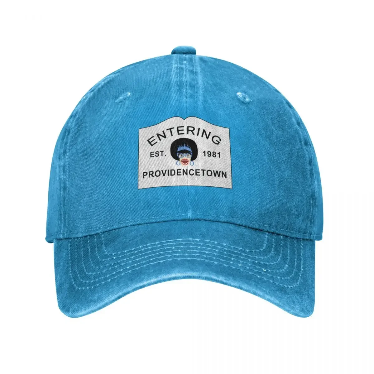 Miss R - Entering Providencetown Baseball Cap tactical cap cute winter hats for men Uv Protection Solar Hat Caps For Women Men's