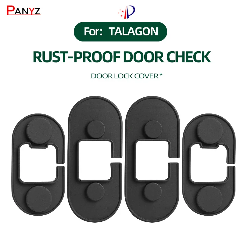 

Для VW Talagon дверной ограничитель ABS защитная крышка дверной замок пряжка крышка модификация модель силиконовые дверные ограничители накладки