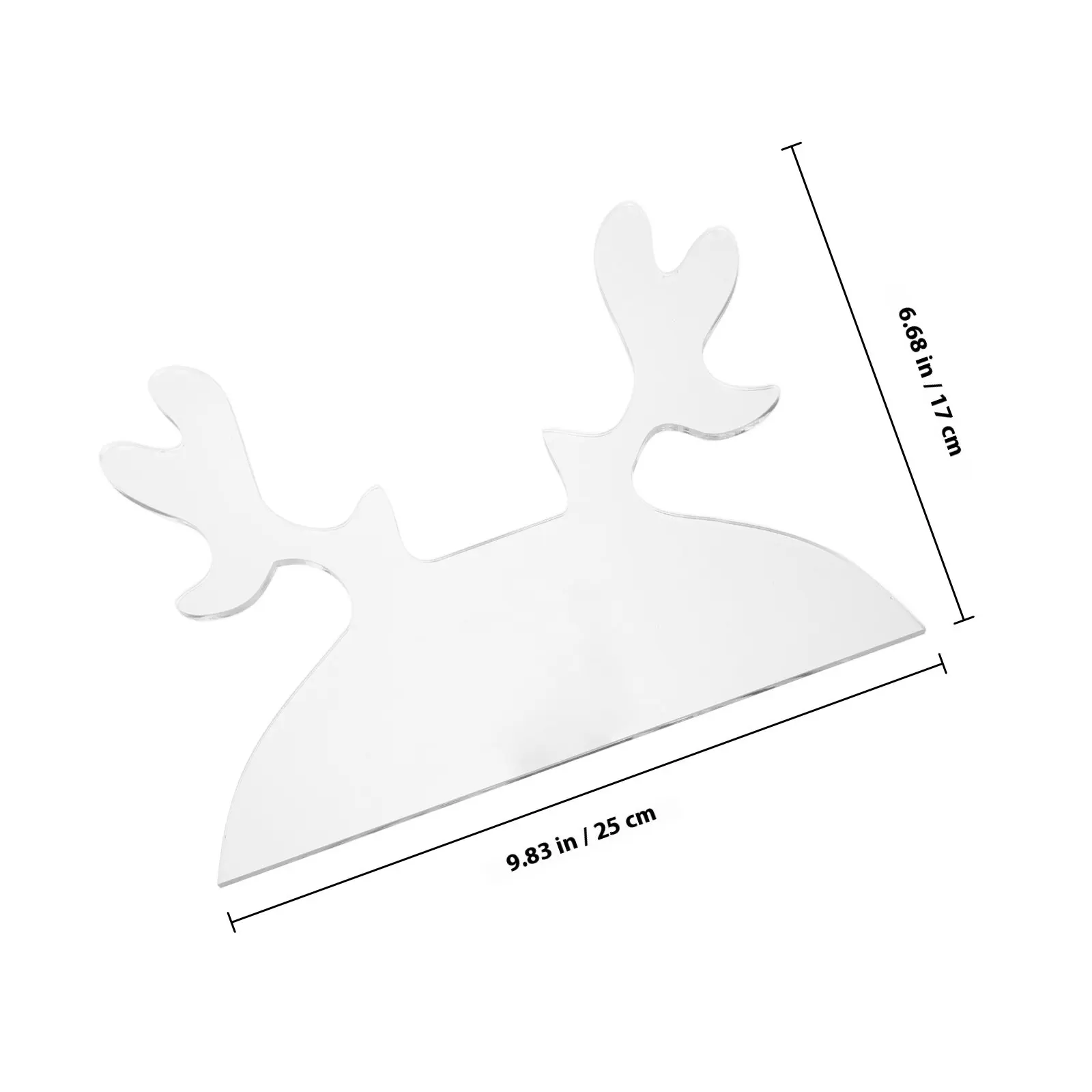 Clear Acrylic Cutting Board Handle Template Efficient Charcuterie Board Stencil Kitchen Woodworking Tracing Stencil