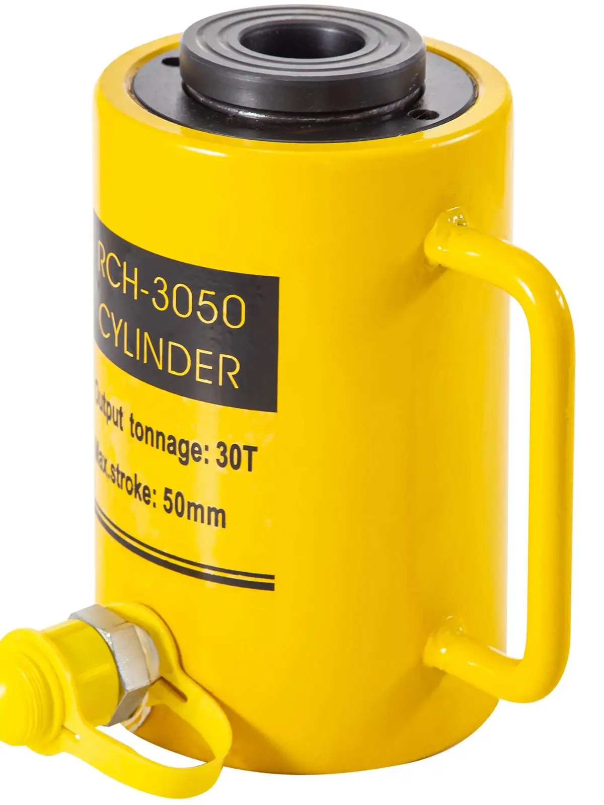 SucceBuy 20 T/30 T/60 T Holle Plunger Hydraulische Cilinder Jack Enkelwerkende Ram cilinder 100mm Zware Lifting Tool - afbeelding 2