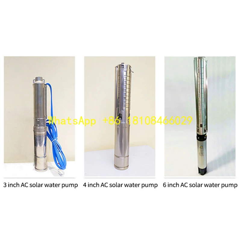 

Flow Agricultural Irrigation Dc Deep Well Pump Custom Solar Submersible Pump Large