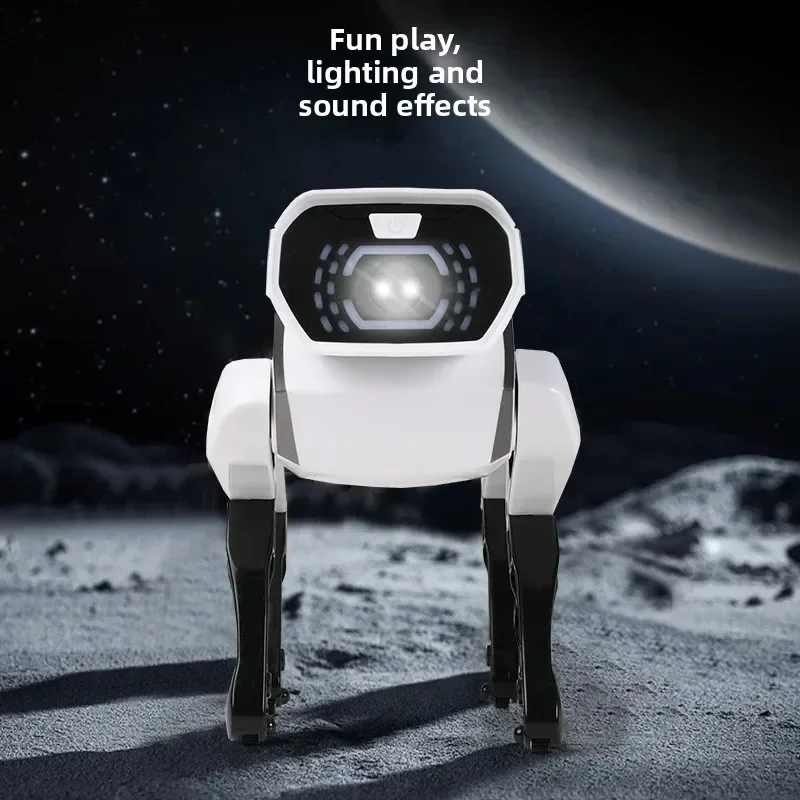 High-Tech Smart Robot Dog Toy with Voice Interaction Remote Control Programming Features for Children Artificial Intelligence Pe