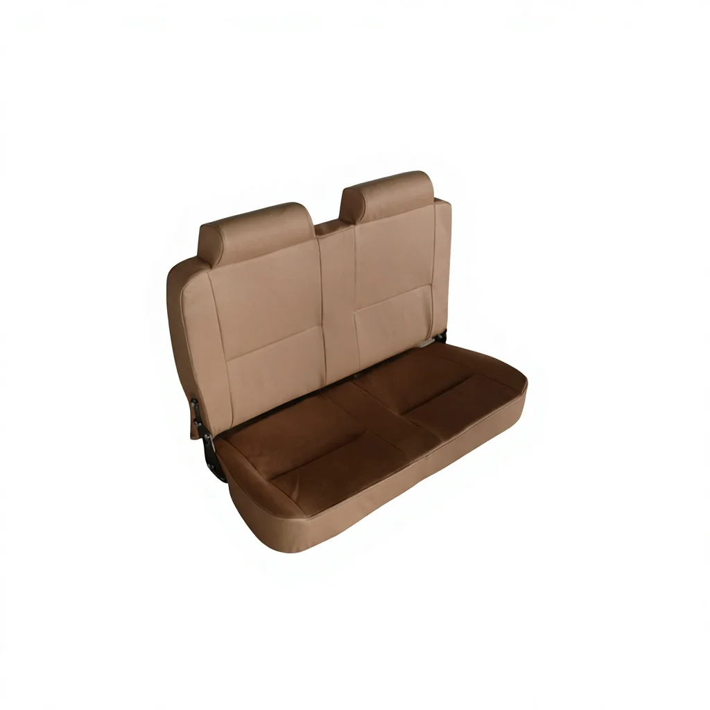 Electric car rear seat three-wheel four-wheel electric car rear seat mobile scooter seat with headrest logo