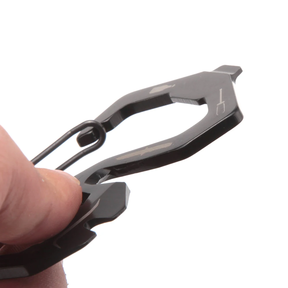 Multifunctional Portable Stainless Steel Tool Carabiner Outdoor Survival Camping Accessories Hang In Backpack All In One