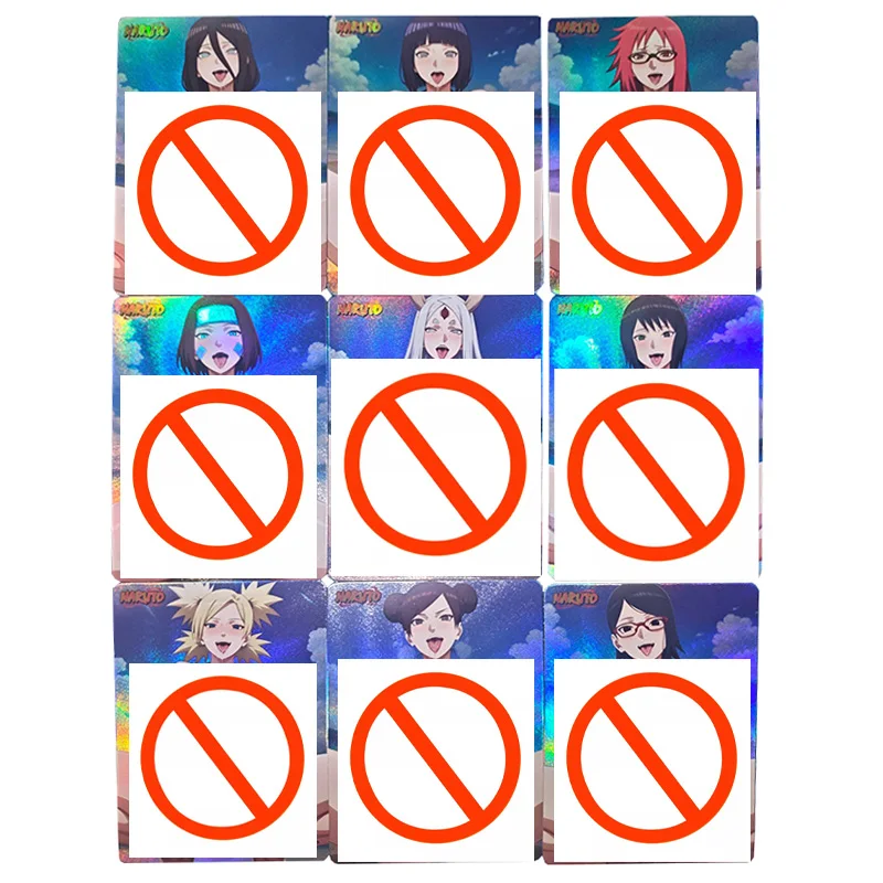 

Набор из 9 шт. NARUTO: Тентен, Карин, Хьюга Хината, Темари — DIY карточки для самостоятельного изготовления, цветные флеш-карты, коллекционные аниме-карточки, подарок, игрушка, 63*88 мм