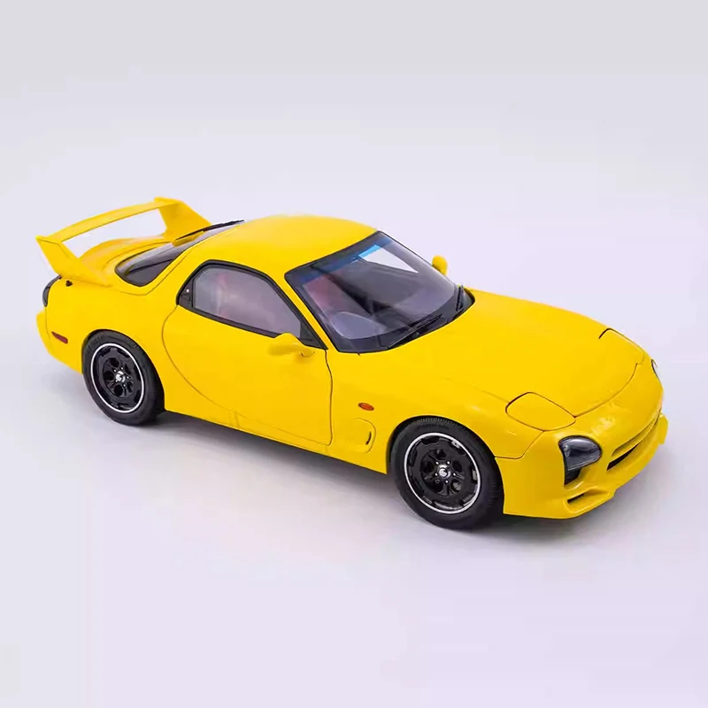 Polar MASTER 1:18 RX7 SPEED Yellow Alloy Car Model