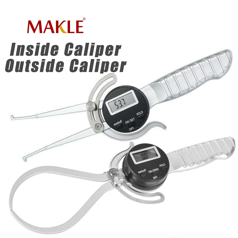 MAKLE-calibrador Digital interior y exterior, 0-150mm, 6 pulgadas, tarjeta de calibre, Tarjeta electrónica, placa de calibre de mesa, diámetro interior