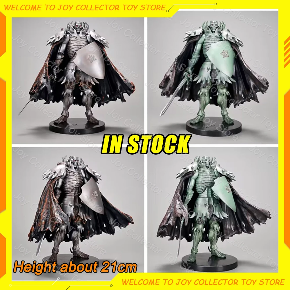 21cm Berserk Anime Fiures Skull Knight Action Figure GK Figurine PVC Statue Model Collection Desk Decoration Toys for Children