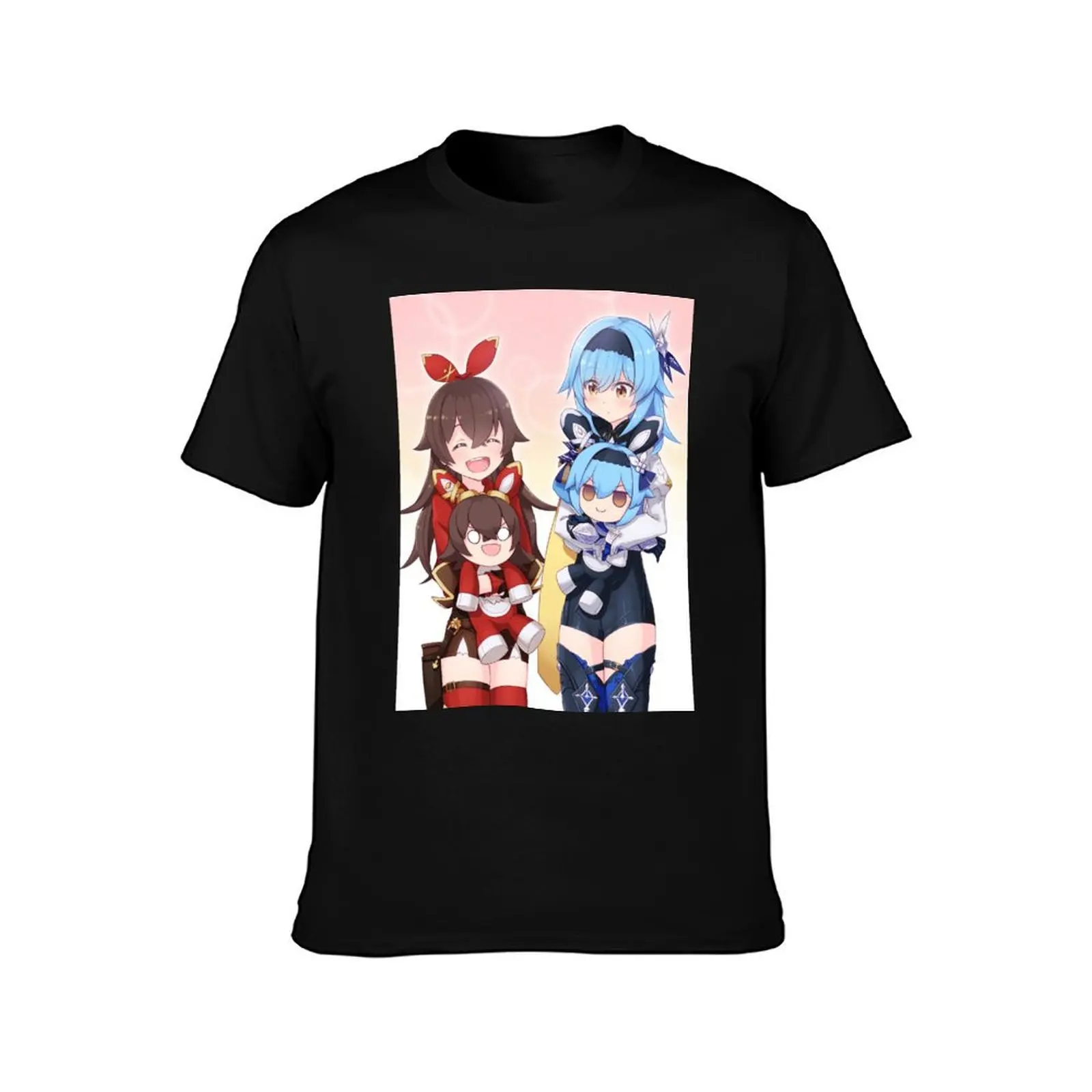 Eula and amber T-Shirt Minimal Art Print T-Shirt