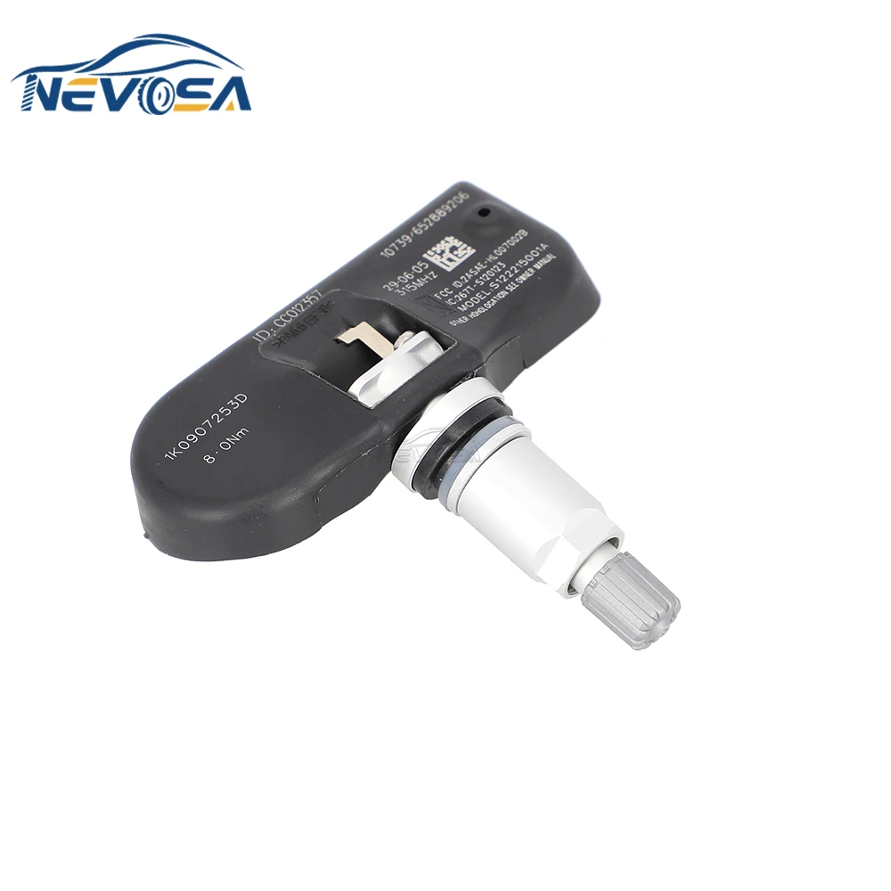 TPMS Sensors For Audi A3 A4 A5 Q5 TT Volkswagen GTI  Jetta Passat Rabbit 1K0907253D Tire Sensor Tire Pressure Monitoring System view 4