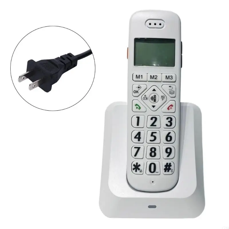 C7AA Digitale telefoon Handheld LCD Display CallerID Number Opslag Lage straling