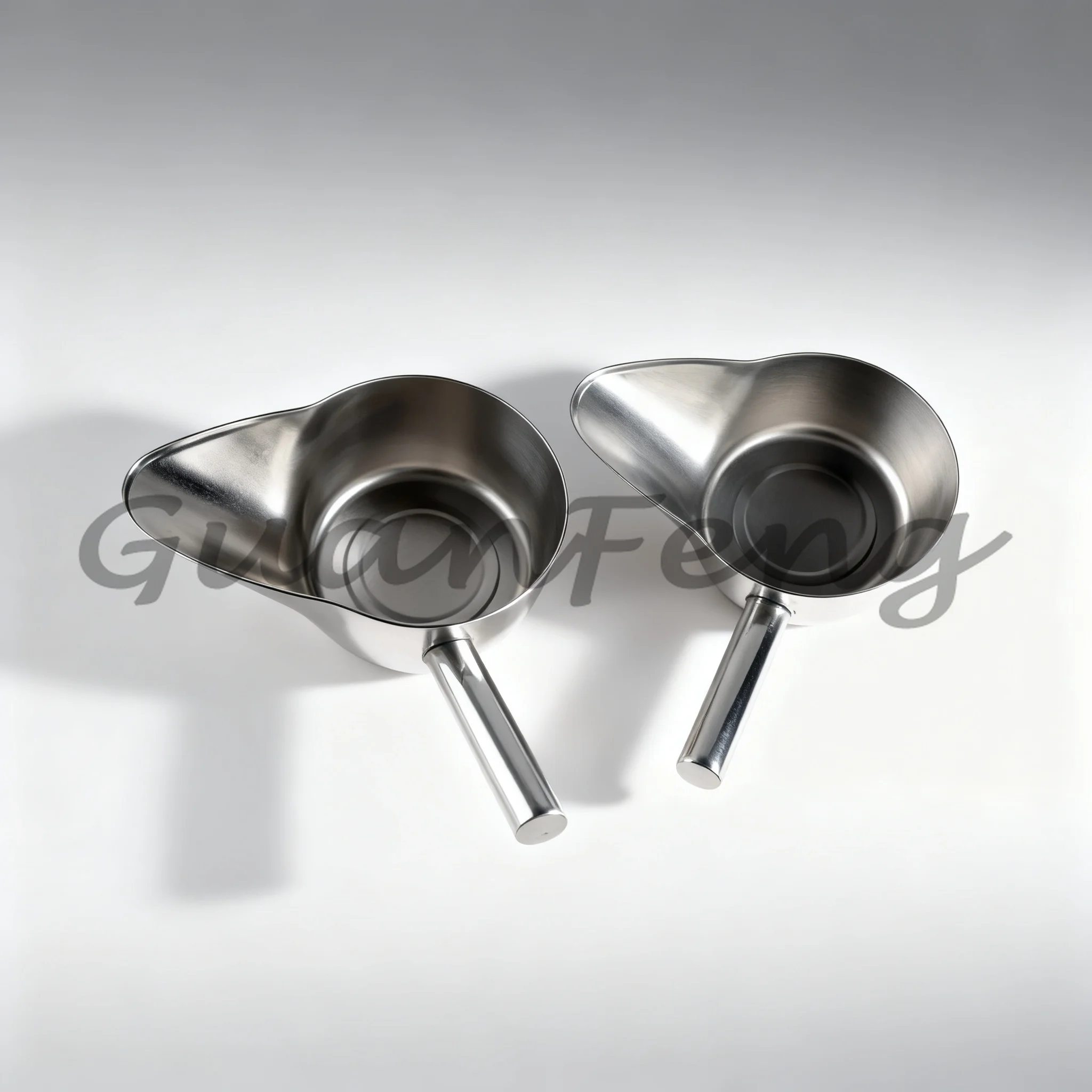 Multifunctional Stainless Steel Duckbill Packaging Spoon, Fried Chicken Mixing & French Fries Shovel Triangular Bucket Tool