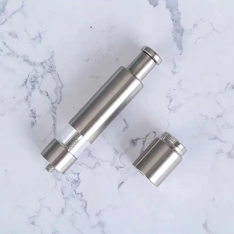 new Stainless Steel Thumb Push Spice Sauce Grinder Efficient Suitable For Various Spices Such As Pepper And Salt image 3