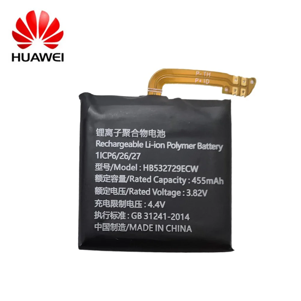 HB532729ECW 455mAh Original Battery For Huawei Watch GT2 46MM Watch GT3 46MM JPT-B19 JPT-B29  Bateria+ Free Tools Fast Shipping