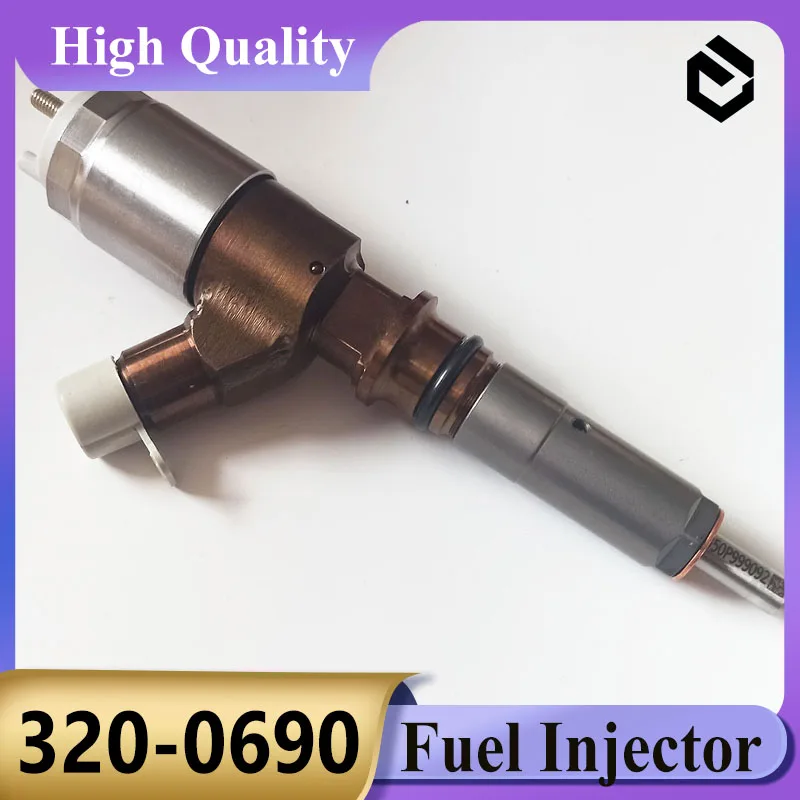 320-0690 2645A749 Fuel Injector 3200690 Common Rail Injector for Caterpillar CAT  C6.6 Engine Excavator Parts