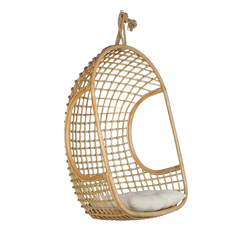 

Rattan Hanging Chair Balcony Hanging Basket Home Indoor Swing Garden Cradle Leisure