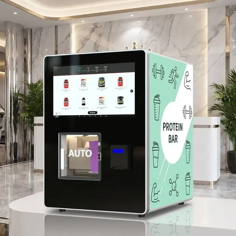 Intelligent Protein Powder Vending Kiosk Commercial Protein Shake Self‑Service Vending Machine For Fitness Studio