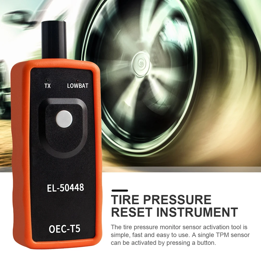 EL-50448 Car Tire Pressure Reset Tool Reusable TPMS Reset Tools CarTire Pressure Monitor System Inspection Diagnostic Reset Tool view 4