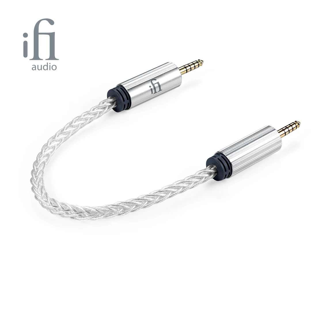 Imagem -05 - Linha de Transmissão de Sinal Par Equilibrado Banhado a Prata Ifi 44 mm a 44 mm Cabo Hifi High End Ofhc Estrutura Personalizada