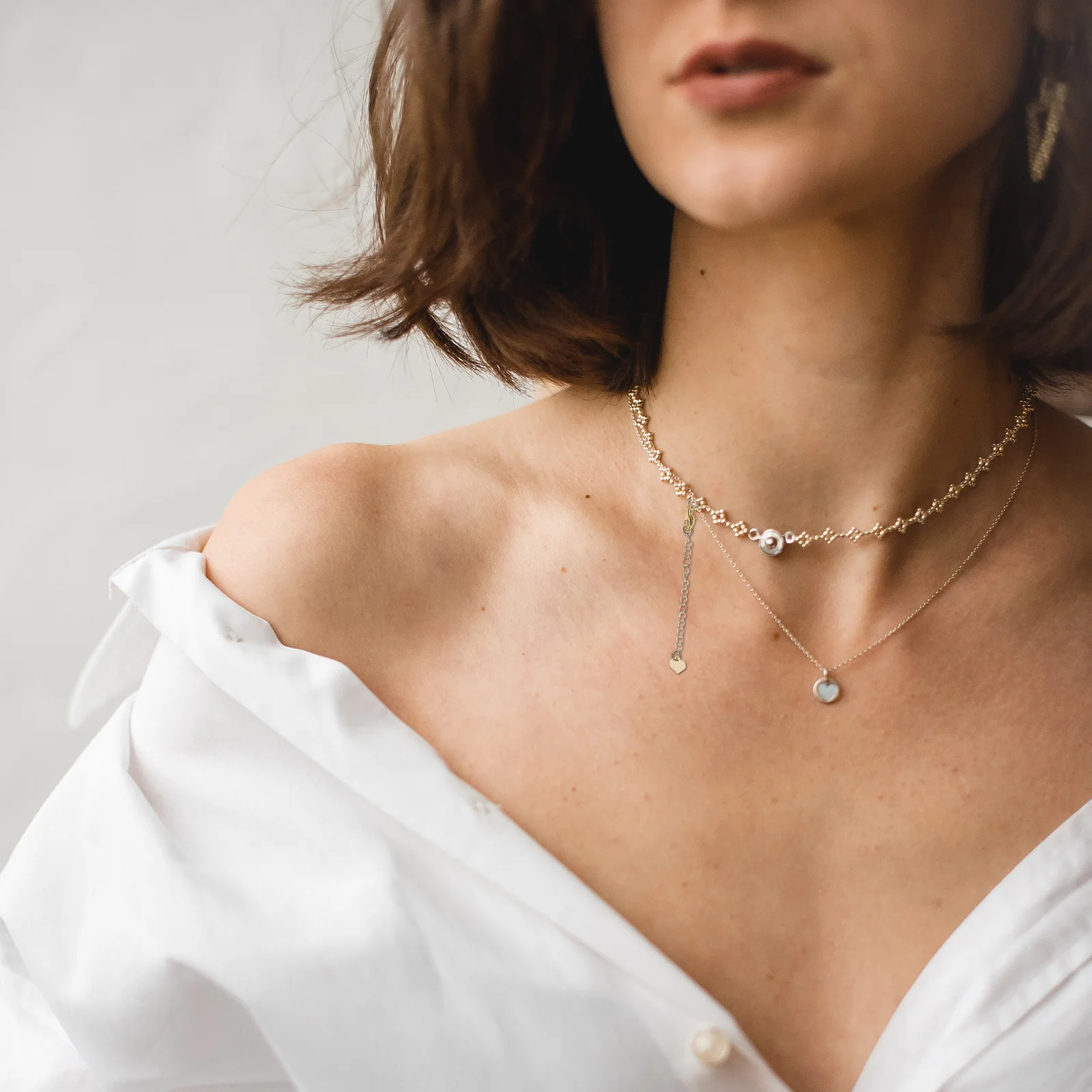 

3Pcs Golden Jewelry Extension Chains for DIY Necklace Bracelet Anklet Length Adjustable Fashionable Connector Links