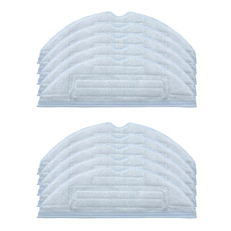 الترويج! 10 قطعة فرشاة جانبية من القماش الممسحة لشاومي T7 T7plus S7 لملحقات المكنسة الكهربائية Roborock