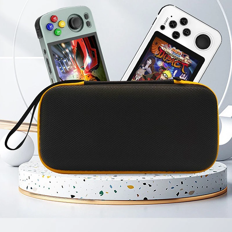 RG405M Black Case Retro Handheld Video Game Player Screen Waterproof Carry Bag Retro Video Game Console